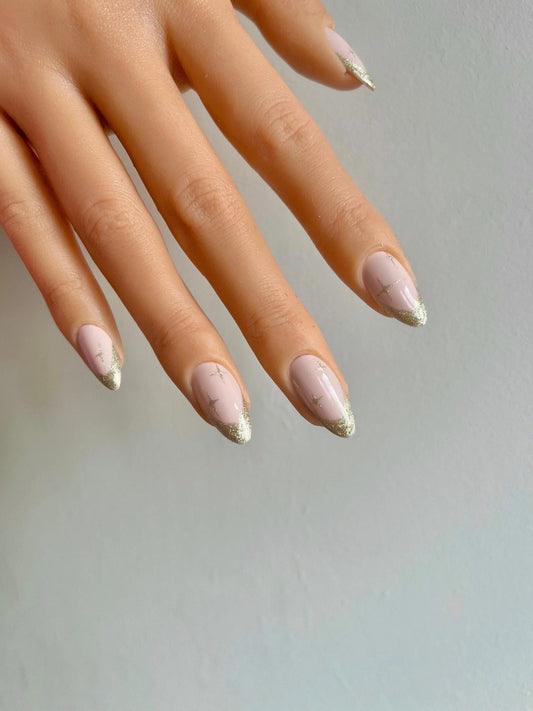 Champagne Problems Press On Nails