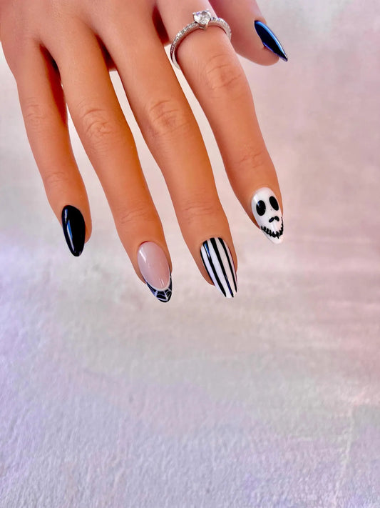 Jack Skellington Press On Nails